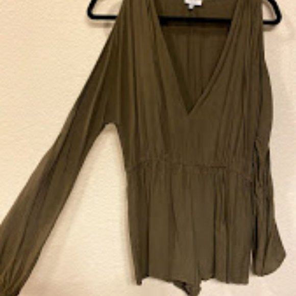 TOBI olive romper - Picture 5 of 5